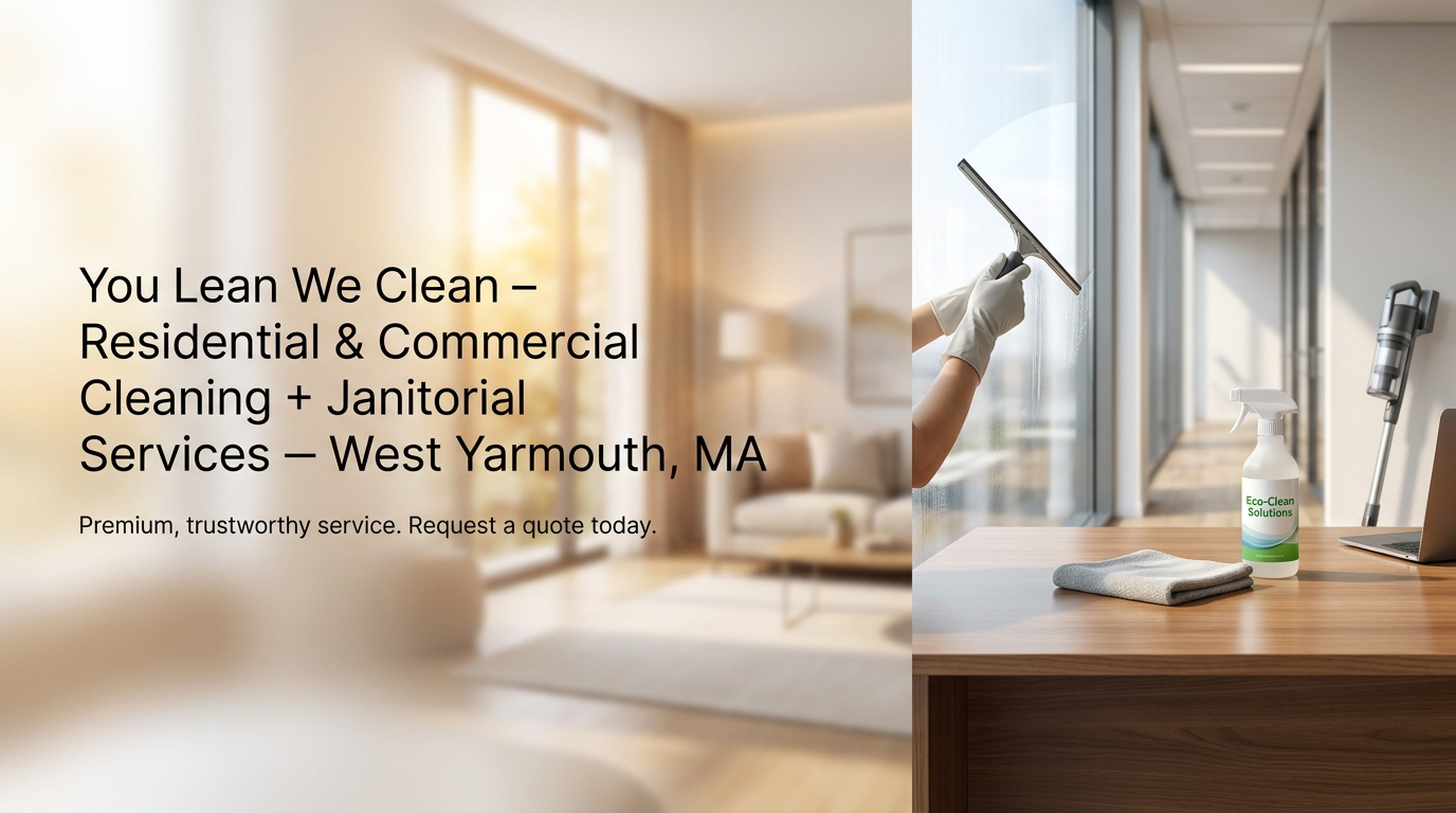 You Lean We Clean Inc cover