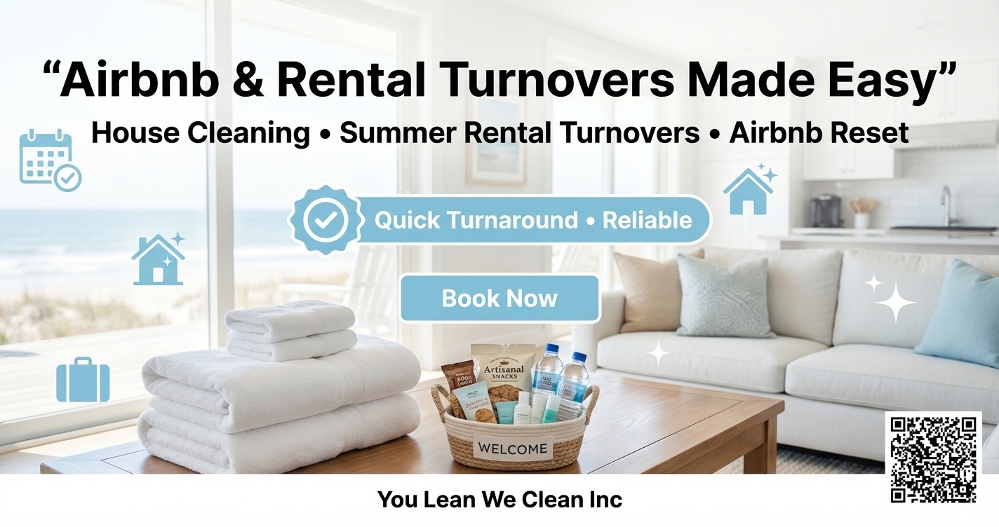 Airbnb turnover or summer rental